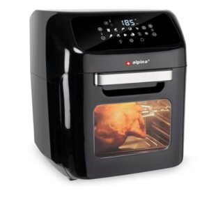 Alpina Air Fryer Oven 12L 1800W - Black