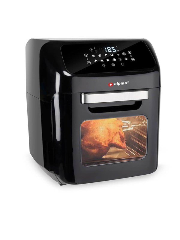 Alpina Air Fryer Oven 12L 1800W - Black