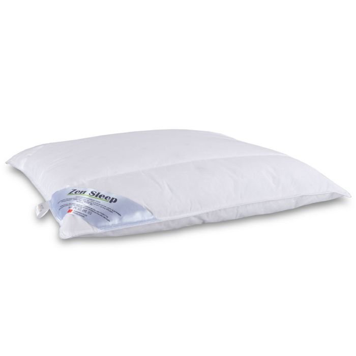 Hovedpude - 4 kammer pude med høj støtte - 50x60 cm - Mellem pude - Zen Sleep